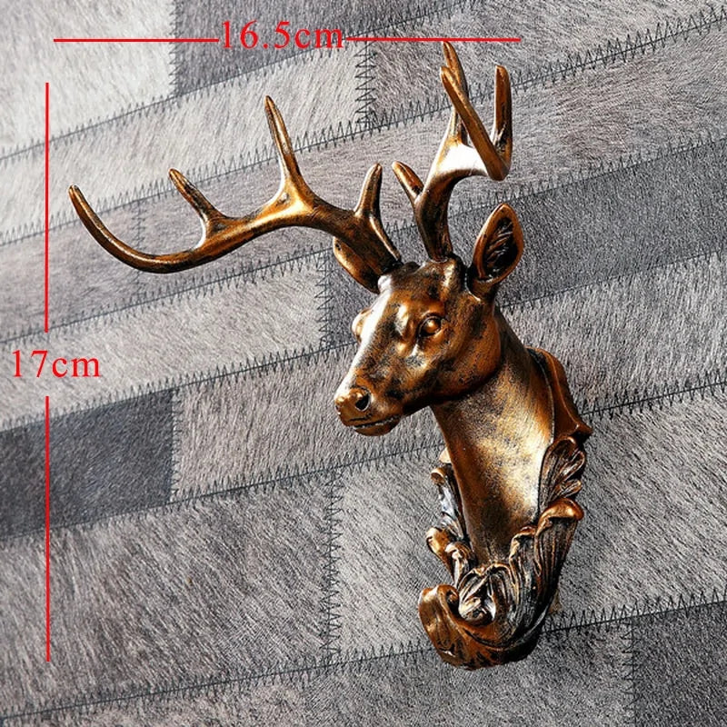 Globally Sourced Products Presents Modern 3D Deer Head Wall Sculpture