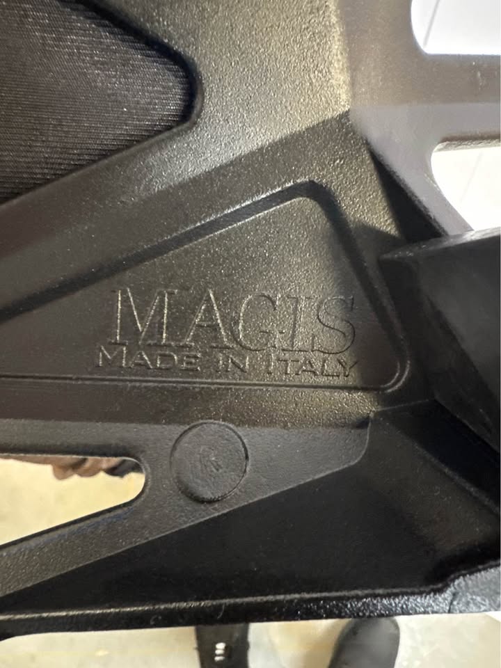 Actual underside marking — MAGIS Made in Italy