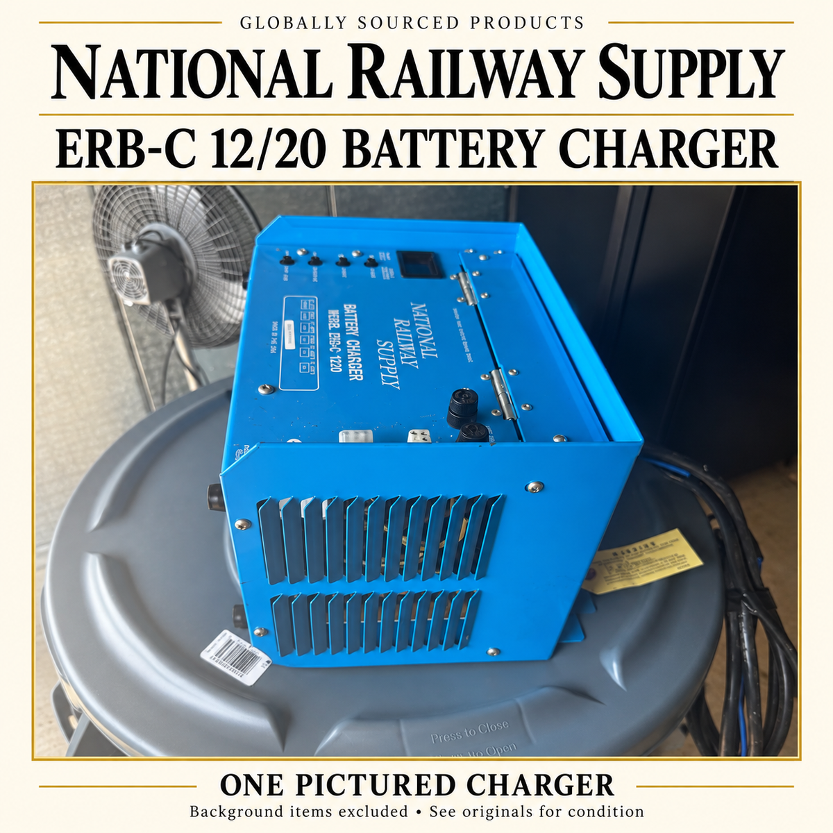 National Railway Supply ERB-C 12/20 charger exact-unit price-free hero